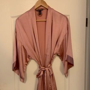 Victoria’s Secret VS classic Pink Dressing Robe
